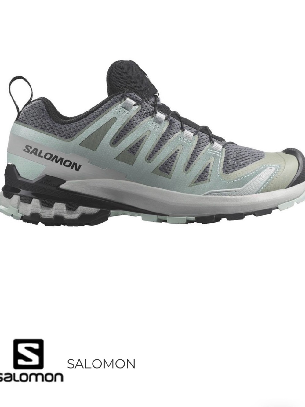 Salomon XA Pro 3D V9 shoes - QUIET SHADE/LILY PAD/BLUE HAZE